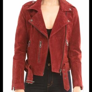 Bagatelle red suede jacket